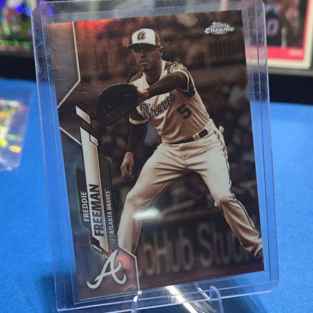 2020 Topps Chrome Sepia Refractor #131 Freddie Freeman